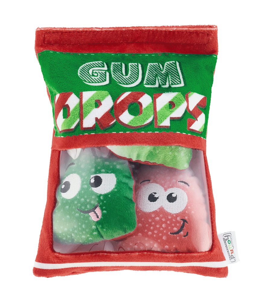 *OUTWARD HOUND Holiday Snack Bag Gum Drops