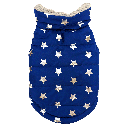 *FASHION PET Starry Night Coat Blue Small