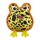 *OUTWARD HOUND Xtreme Seamz Yellow Dart Frog Medium