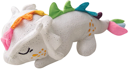 SNUGAROOZ Dreamer the Dragon White 14"