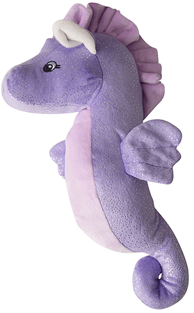 SNUGAROOZ Shelly The Sea Horse Purple 17"