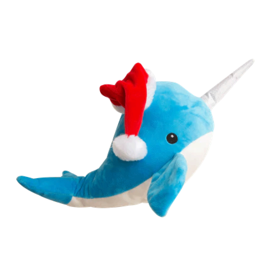 SNUGAROOZ Holiday St. Nikki The Narwhal 14"