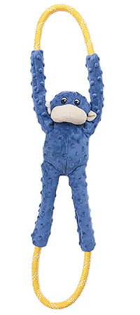 ZIPPYPAWS RopeTugz Monkey Blue