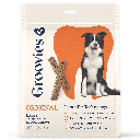 GROOVIES Dog Dental Chews 12oz Large 12ct