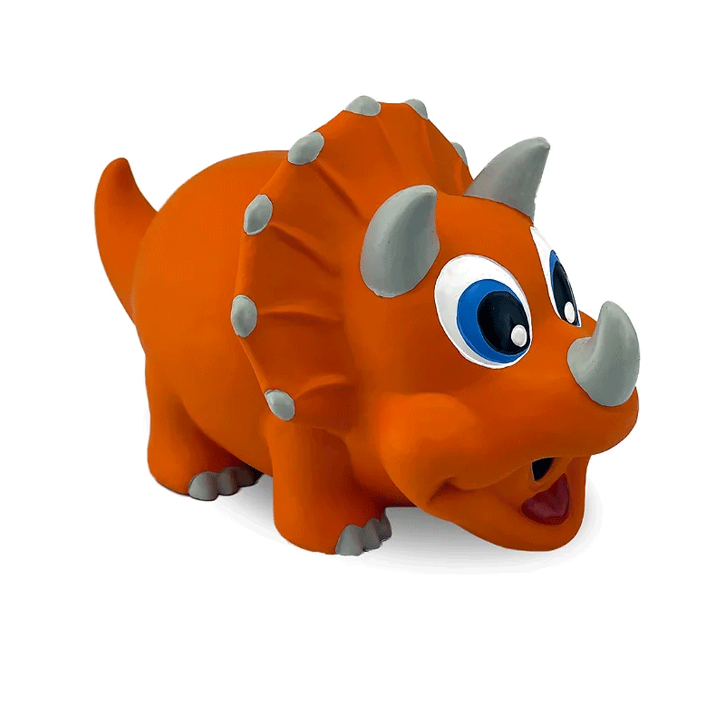 PETSPORT NaturFlex Babies Triceratops 8" L