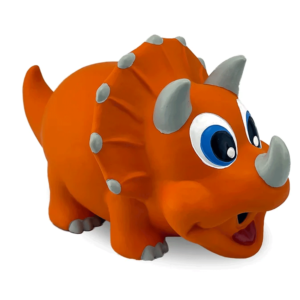 PETSPORT NaturFlex Babies Triceratops12" Jumbo