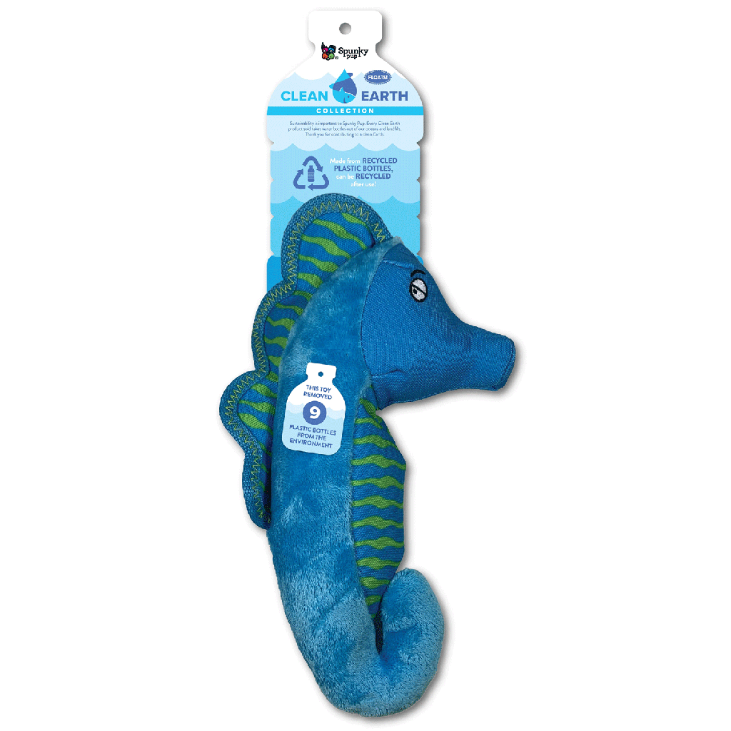 *SPUNKY PUP Clean Earth Seahorse Large