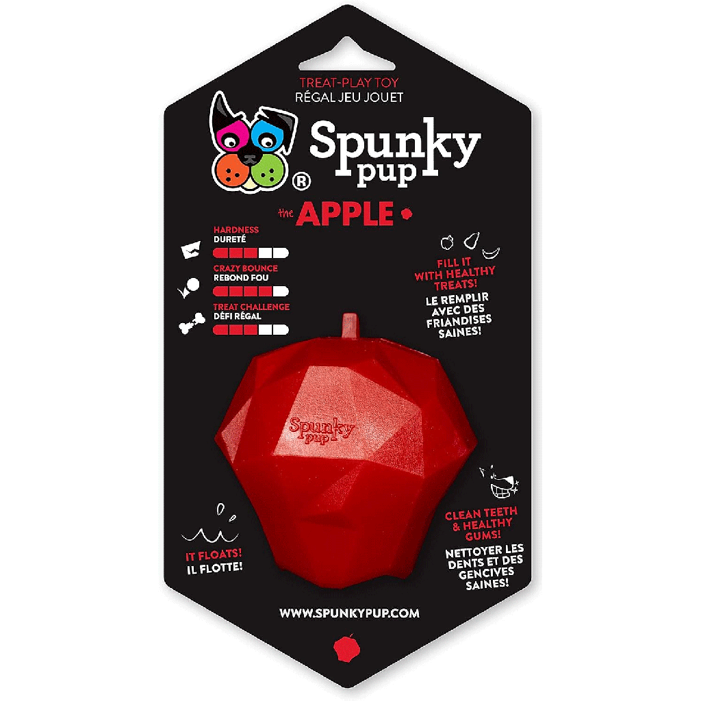 *SPUNKY PUP Treat Dispensing Apple