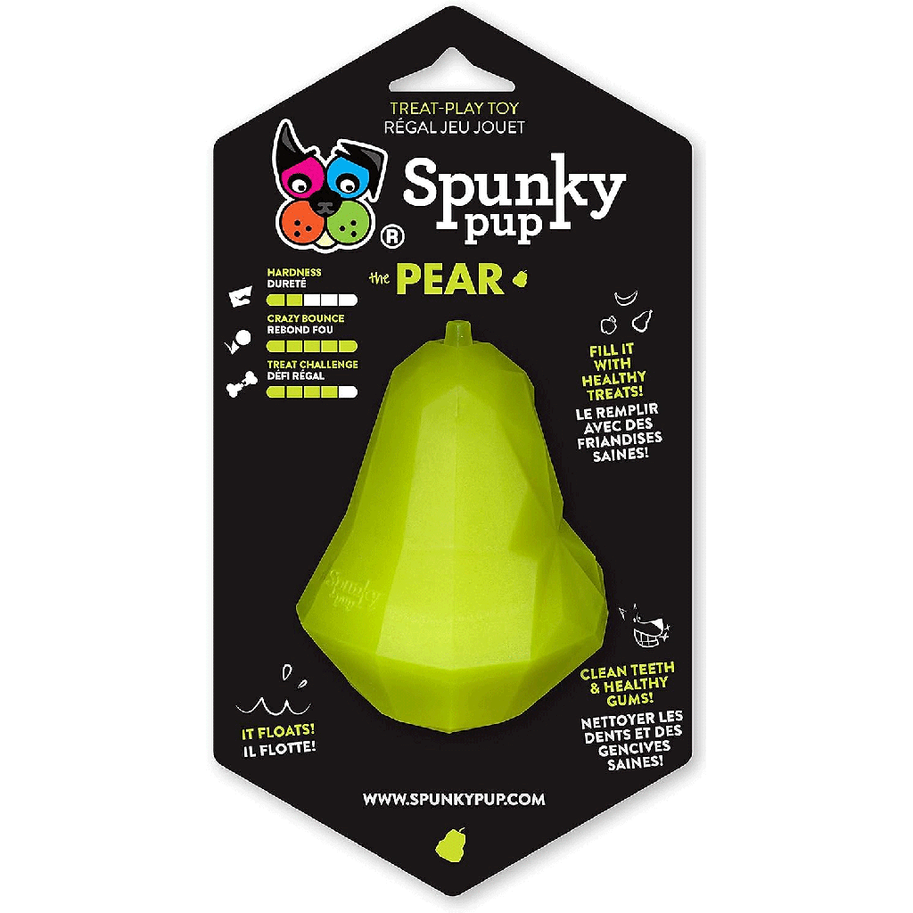 *SPUNKY PUP Treat Dispensing Pear