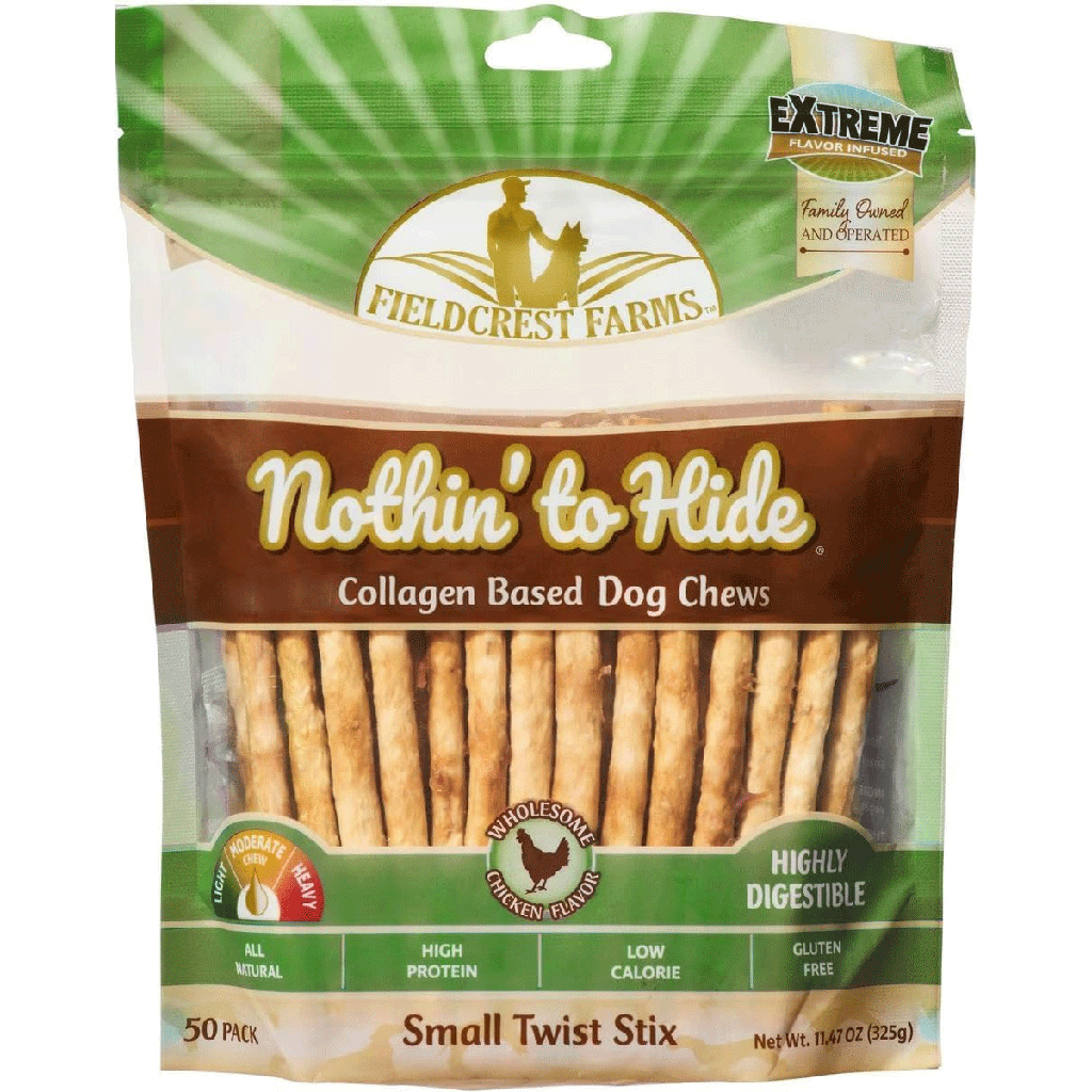 FIELDCREST FARMS Nothin' To Hide Twist Stix Chicken S 50pk