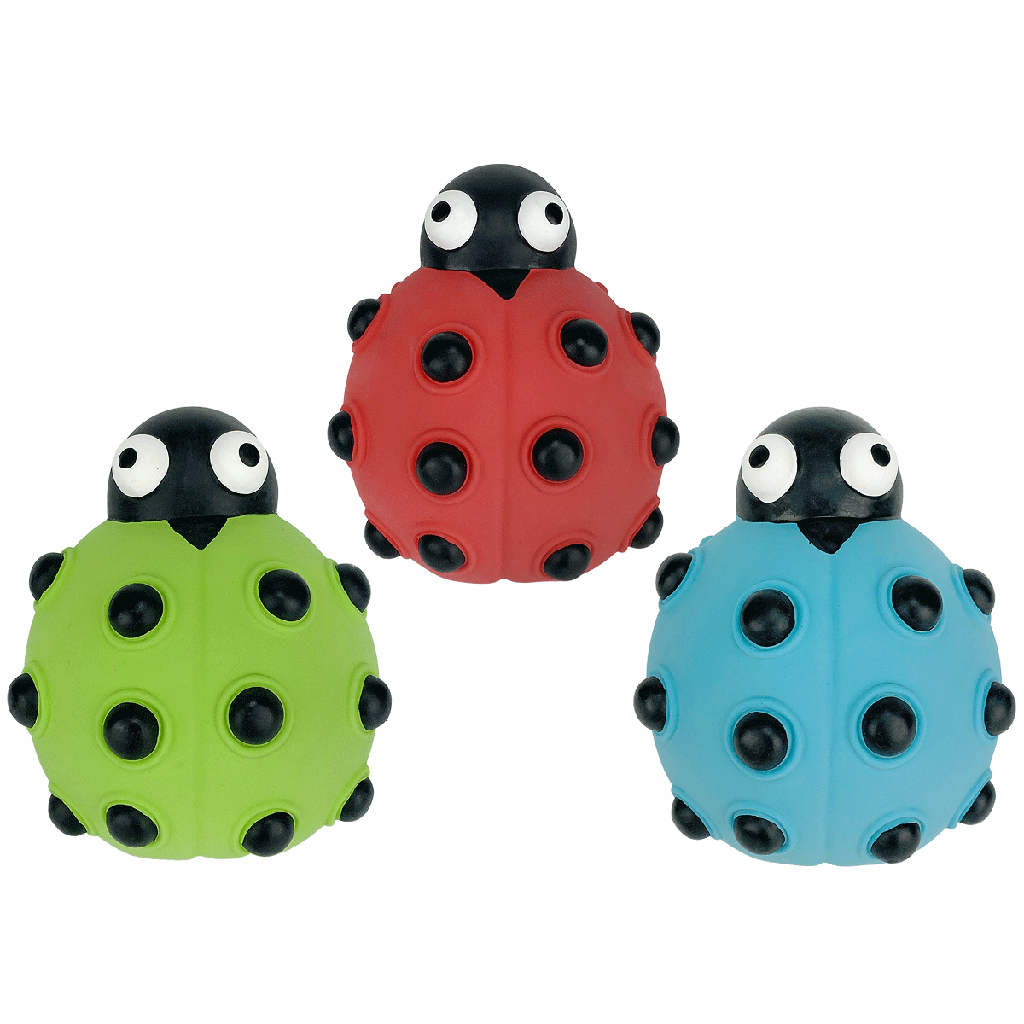 MULTIPET Look Who's Poppin' Ladybug 5"