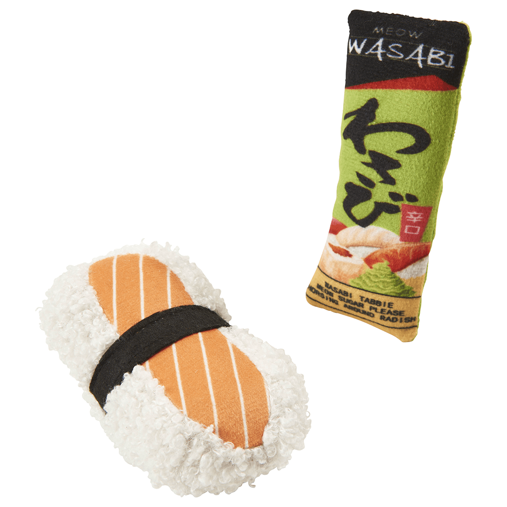 SPOT Sushi Take Out Cat Toy 2pk