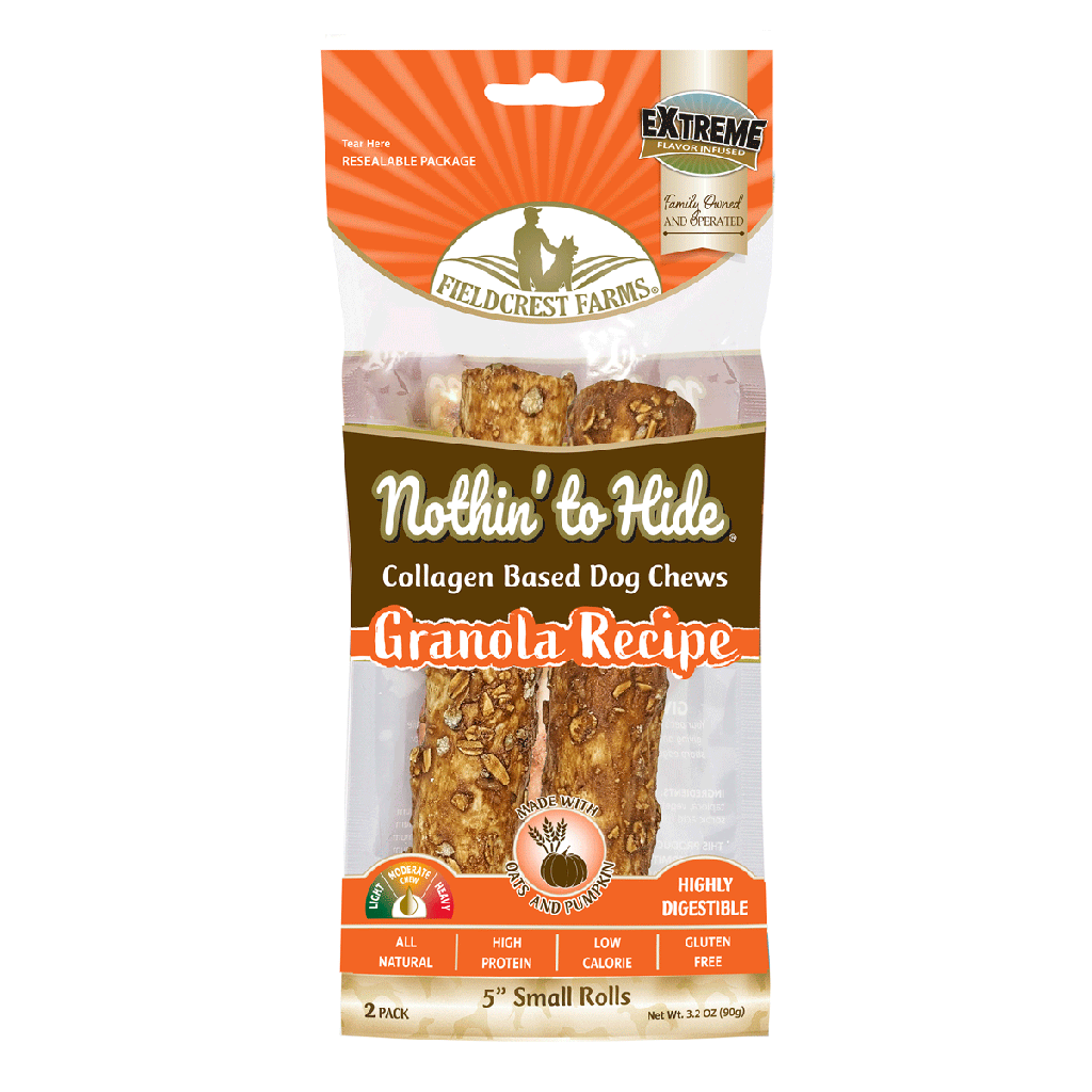 FIELDCREST FARMS Nothin' To Hide 5" Small Roll 2pk Granola