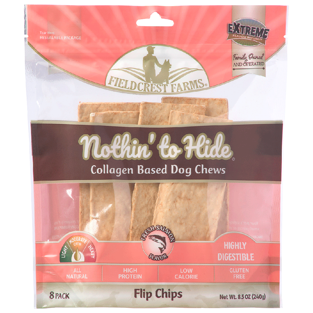 FIELDCREST FARMS Nothin' To Hide Flip Chips Salmon 8pk