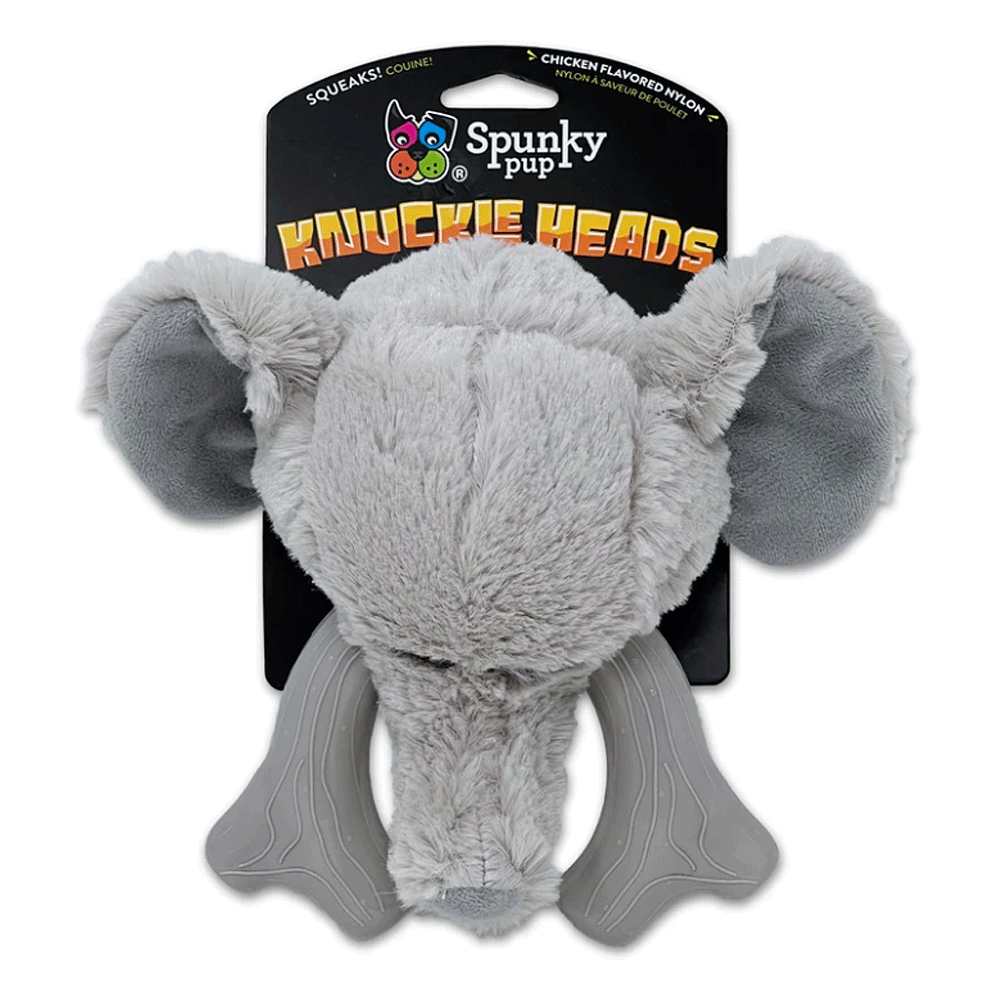 *SPUNKY PUP Knuckleheads Elephant