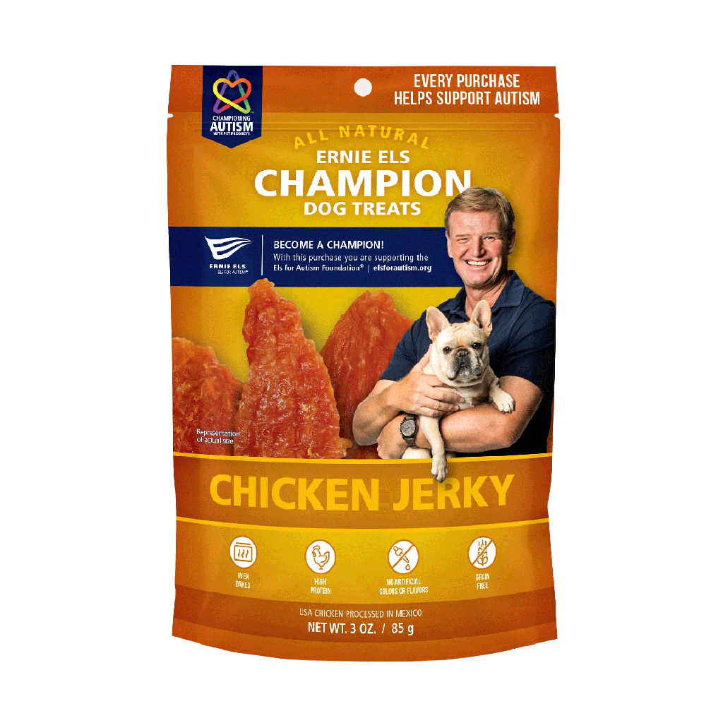 ERNIE ELS Chicken Jerky Treats 3oz