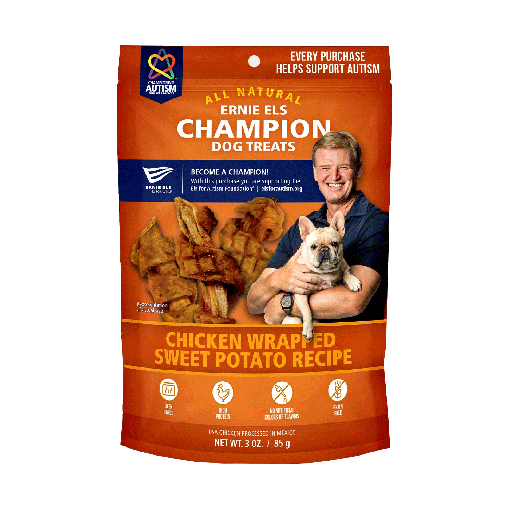 ERNIE ELS Chicken Wrapped Sweet Potato Treats 3oz