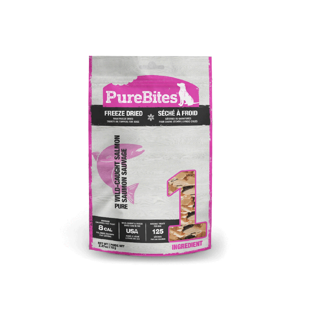 PURE BITES Freeze Dried Salmon 2.47oz