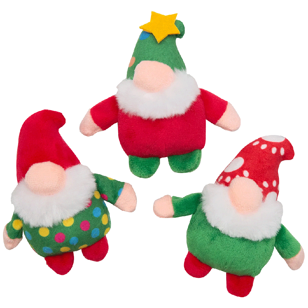 SNUGAROOZ Holiday Gnomies 3pk