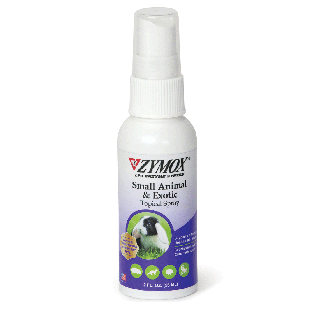 ZYMOX Topical Spray Small Animal & Exotic (no H/C) 2oz