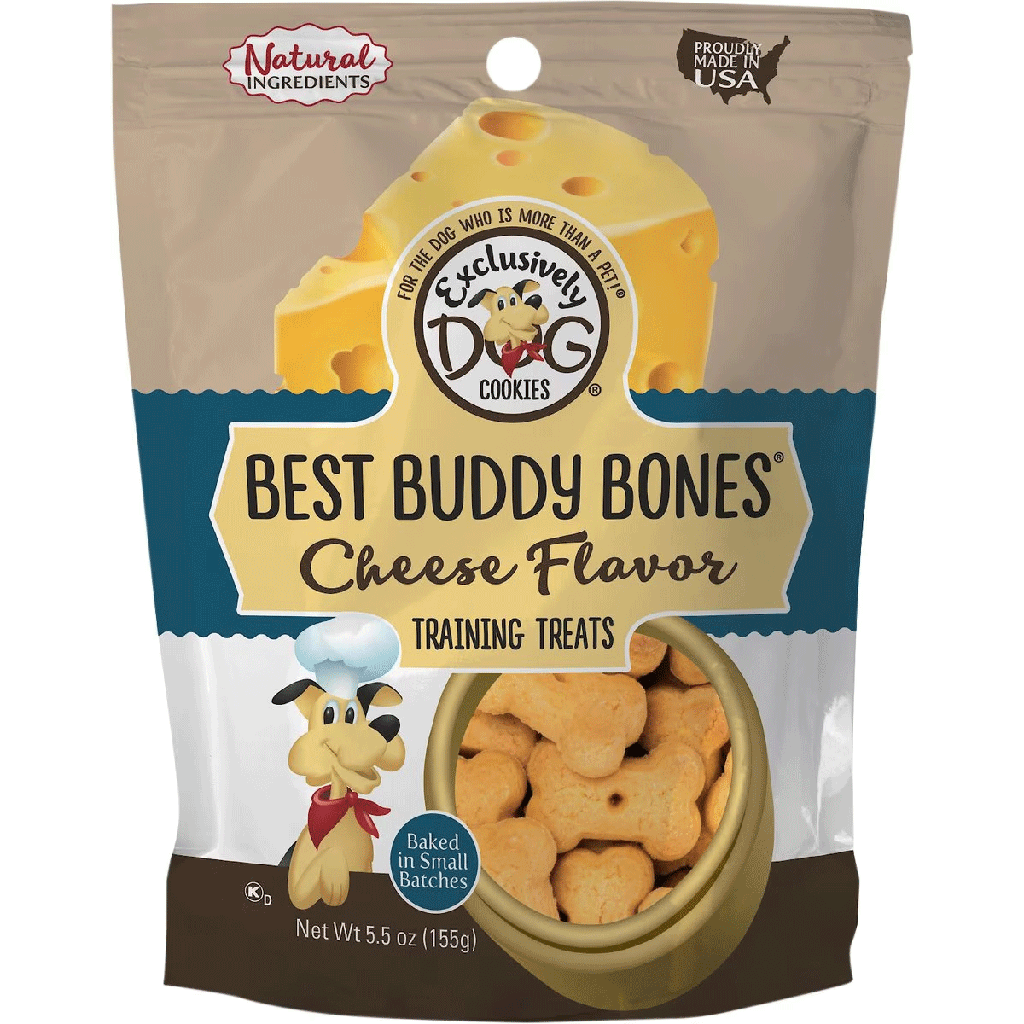 EXCLUSIVELY PET Best Buddy Bones Cheese 5.5oz