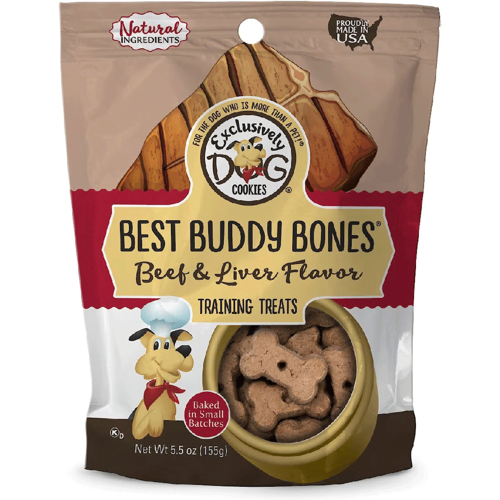 EXCLUSIVELY PET Best Buddy Bones Beef & Liver 5.5oz