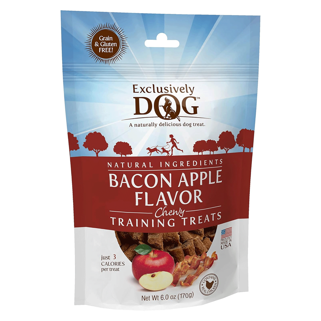 EXCLUSIVELY PET Training Treats Bacon Apple 7oz