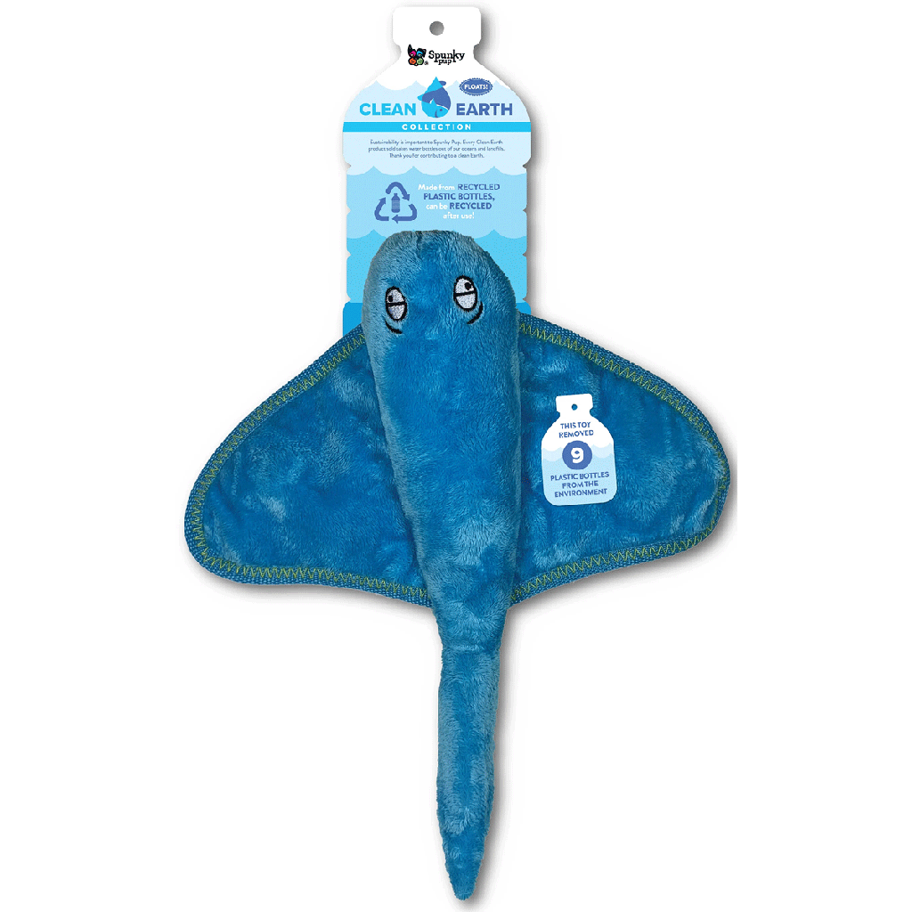 *SPUNKY PUP Clean Earth Stingray Large