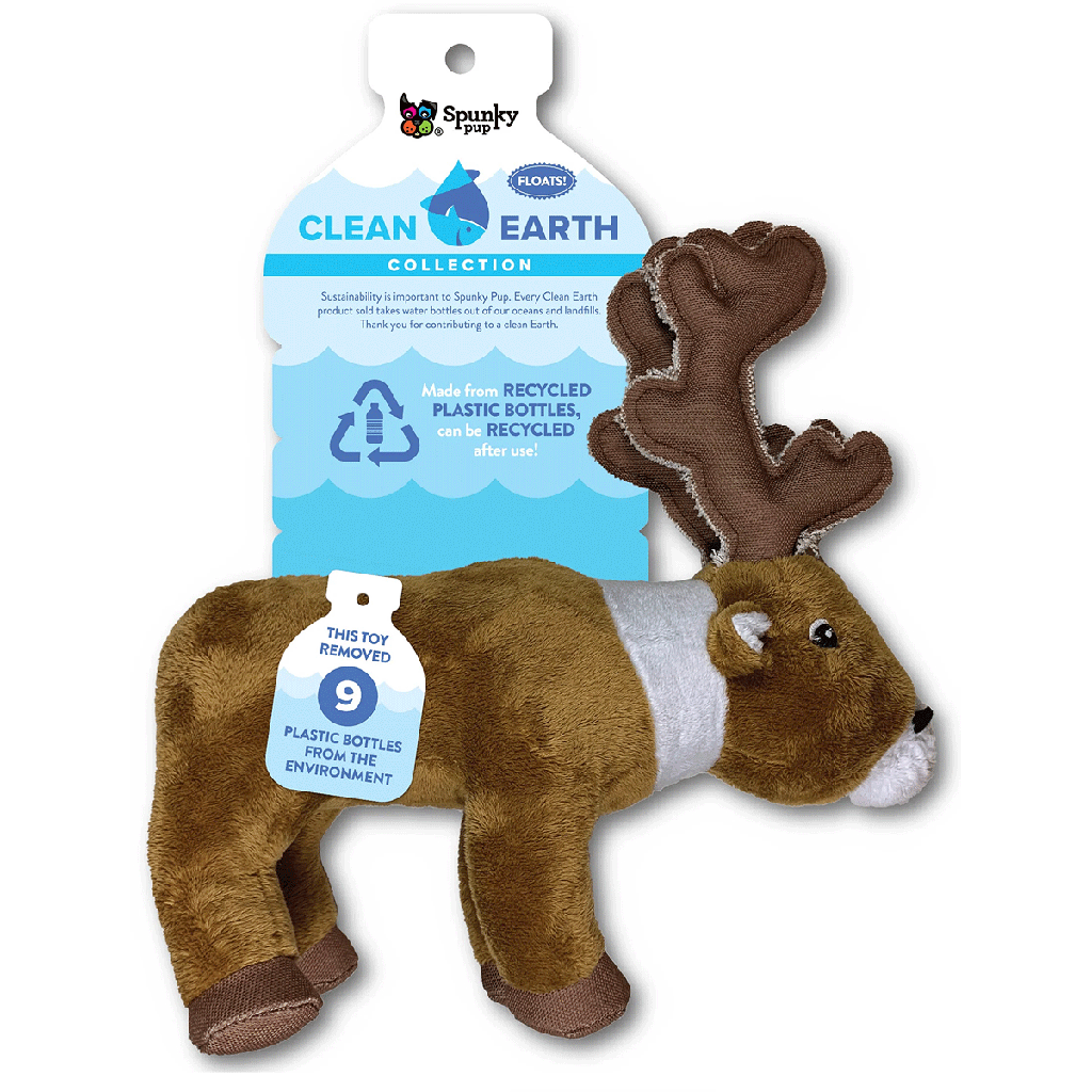 SPUNKY PUP Clean Earth Caribou Large