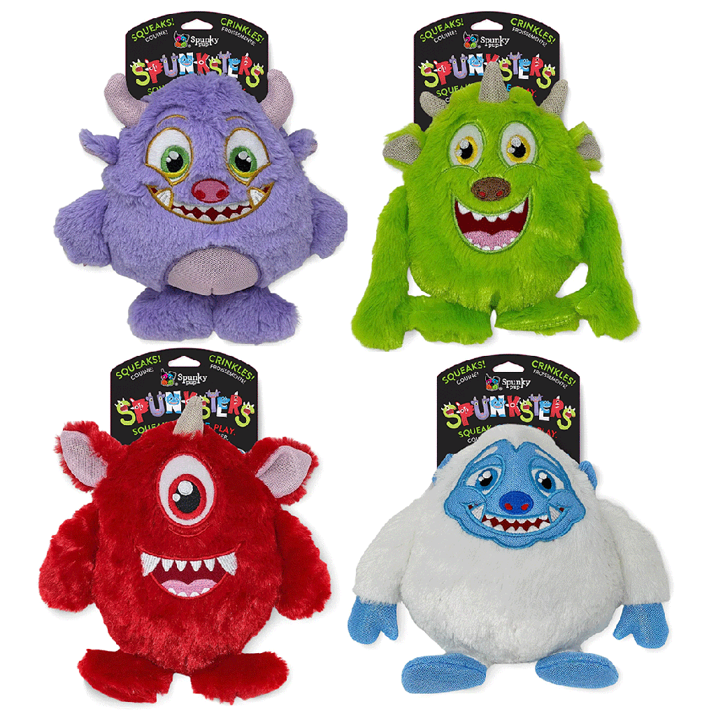 SPUNKY PUP Spunksters Monster Toy