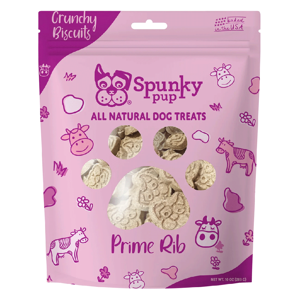 SPUNKY PUP Biscuits - Prime Rib 10oz