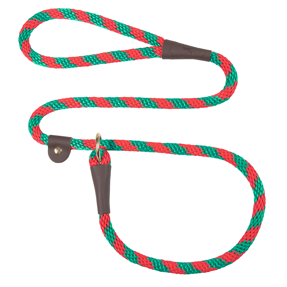 MENDOTA Slip Lead 1/2" x 6' Red & Green