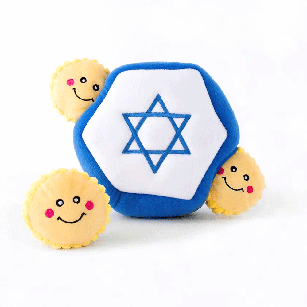 *ZIPPY PAWS HANUKKAH Burrow - Star Of David