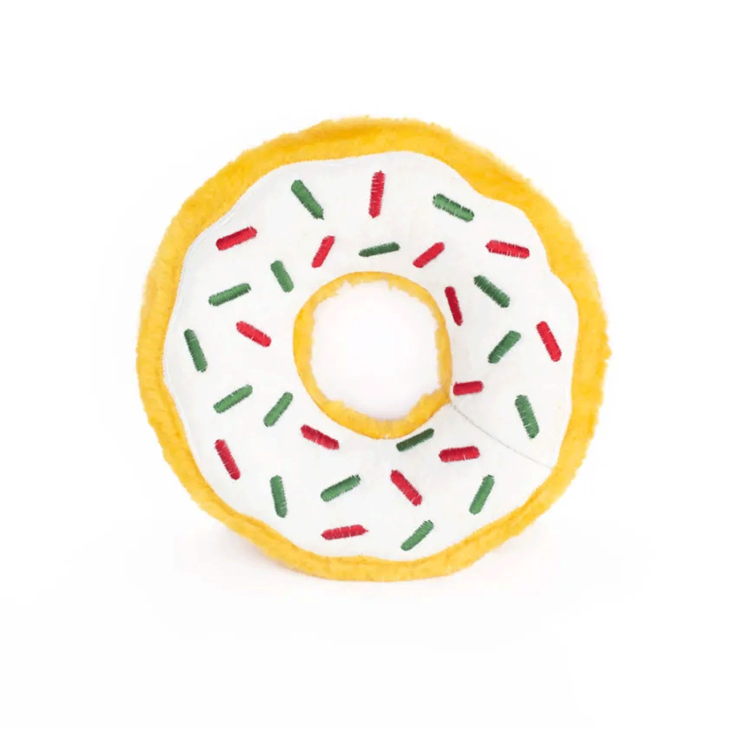 ZIPPY PAWS Holiday Donutz - Peppermint