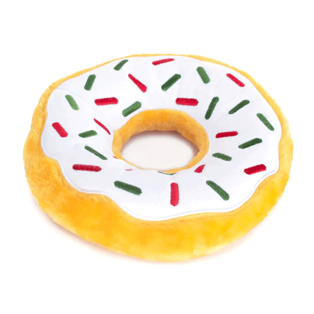 ZIPPY PAWS Holiday Donutz Jumbo - Peppermint