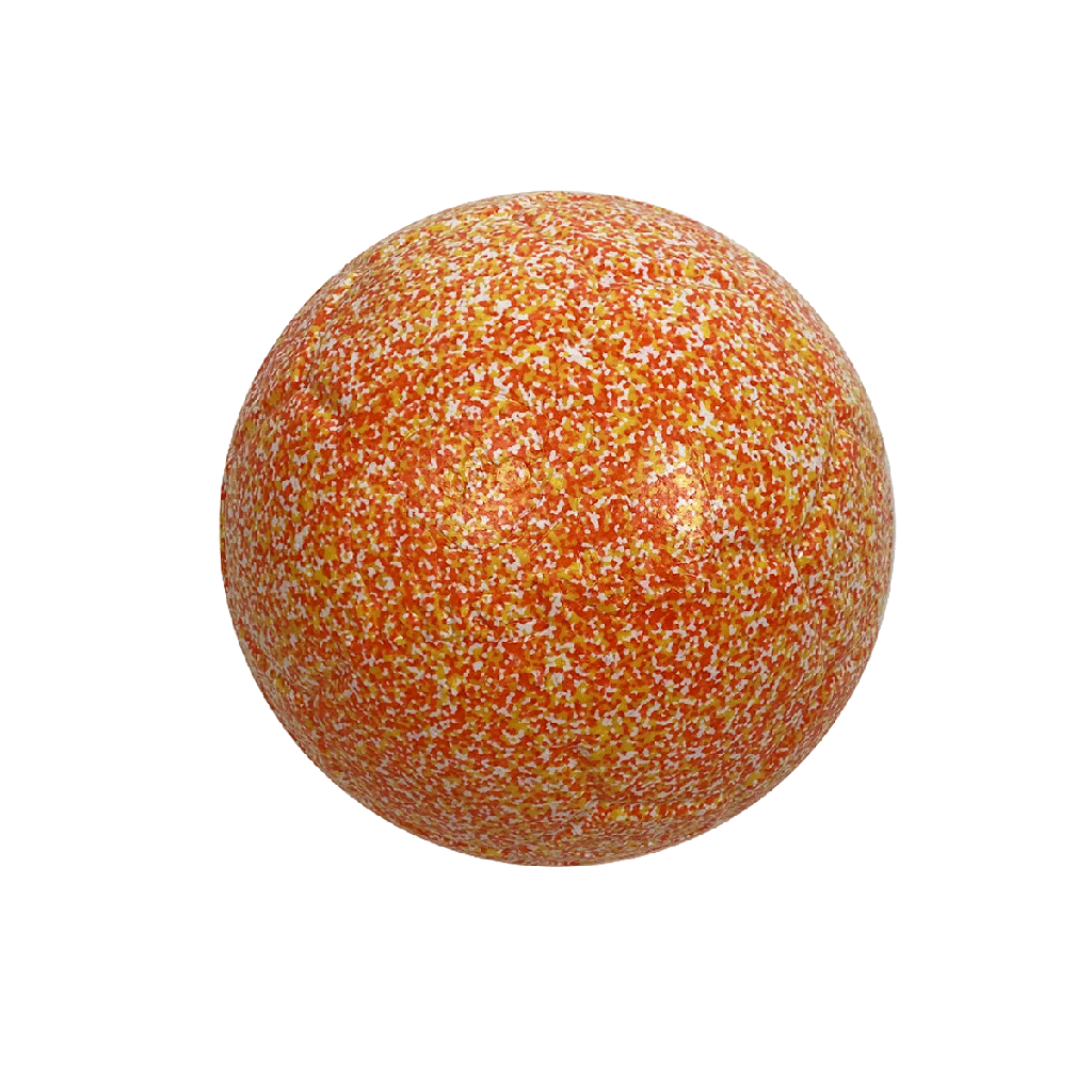 JOLLYPET Fall Soccer Ball Speckled Orange L 8in