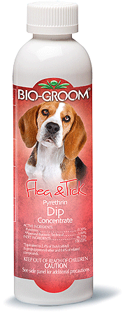 BIO-GROOM Pyrethrin Flea & Tick Dip 8oz