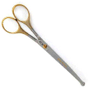 *DUBLDUCK Ball-Tip Curved Anodized Shear - 6.5 Inch