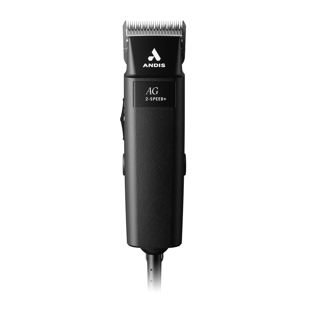 ANDIS AG® 2-Speed+ Clipper w/#10 Blade - Black