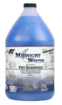 GROOMERS EDGE Midnight White Shampoo 15:1 Gallon