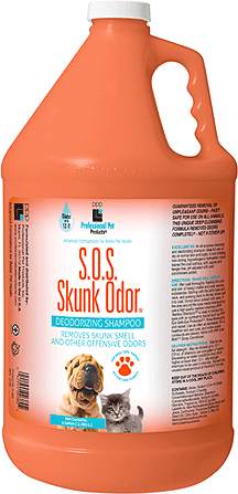 PPP SOS Skunk Odor Shampoo Gallon