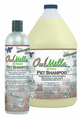 GROOMERS EDGE Oat Mella Theraputic Shampoo 8:1 16oz