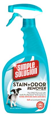 *SIMPLE SOLUTION Stain & Odor Remover 32oz Spray