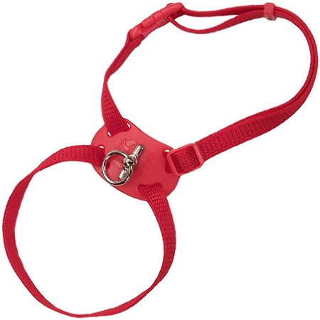 COASTAL Size Right! Cat Harness 3/8x12-18 Red