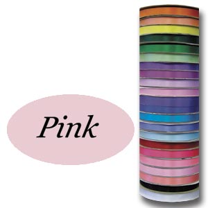 RIBBON   #3 9/16  x 100 yards   Pink