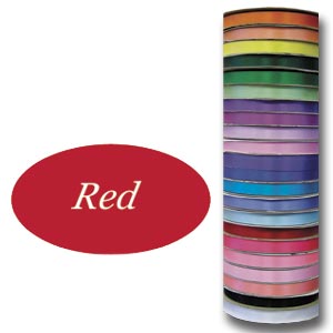 *RIBBON   #3  9/16  x 100 yards  Red