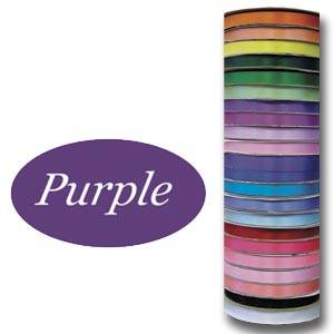 RIBBON   #3  9/16  x 100 yards  Purple