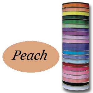 *RIBBON   #3 9/16  x 100 yards  Peach