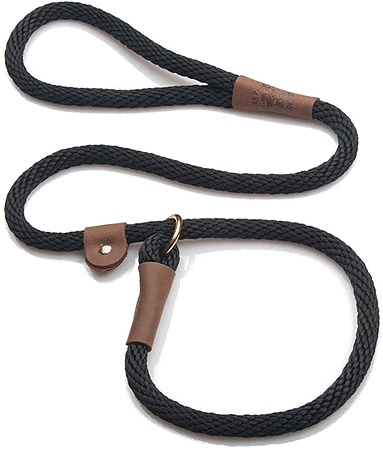 MENDOTA Slip Lead 1/2" x 6' Black