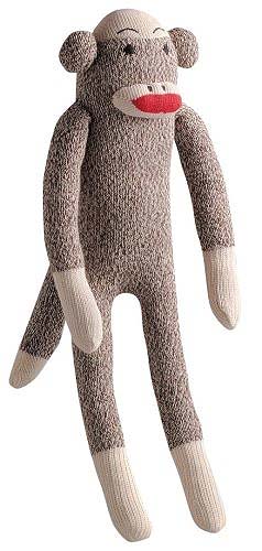 MULTIPET Sock Pal Monkey Large